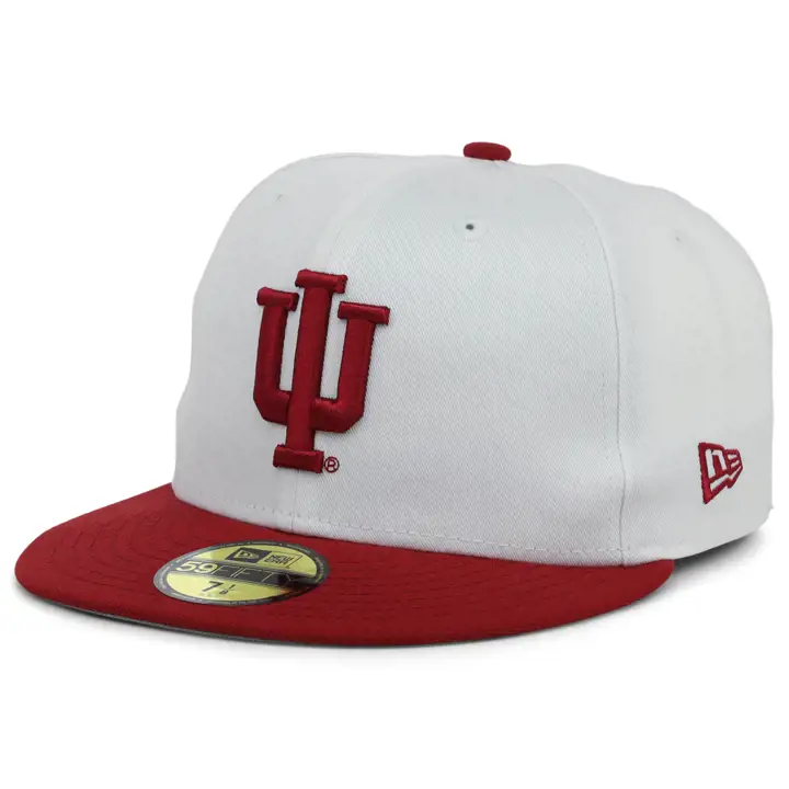Indiana Hoosiers NCAA 2TONE 59FIFTY blc/cram