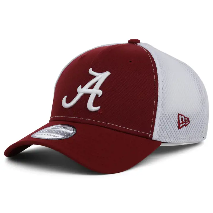 Alabama Crimson Tide NCAA TC Blanc Néo crim