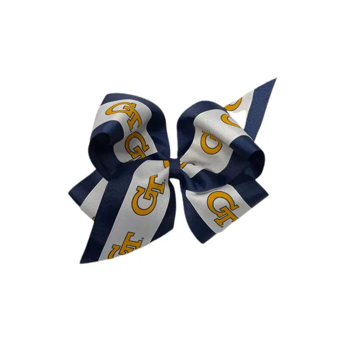 "Grand nœud superposé Georgia Tech Yellow Jackets de 3 po"