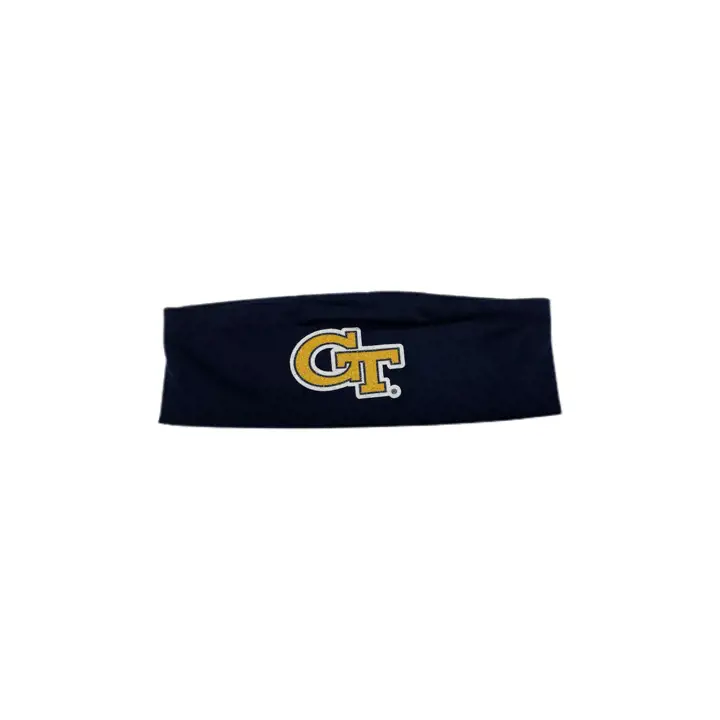Bandeau extensible en coton Georgia Tech Yellow Jackets ast