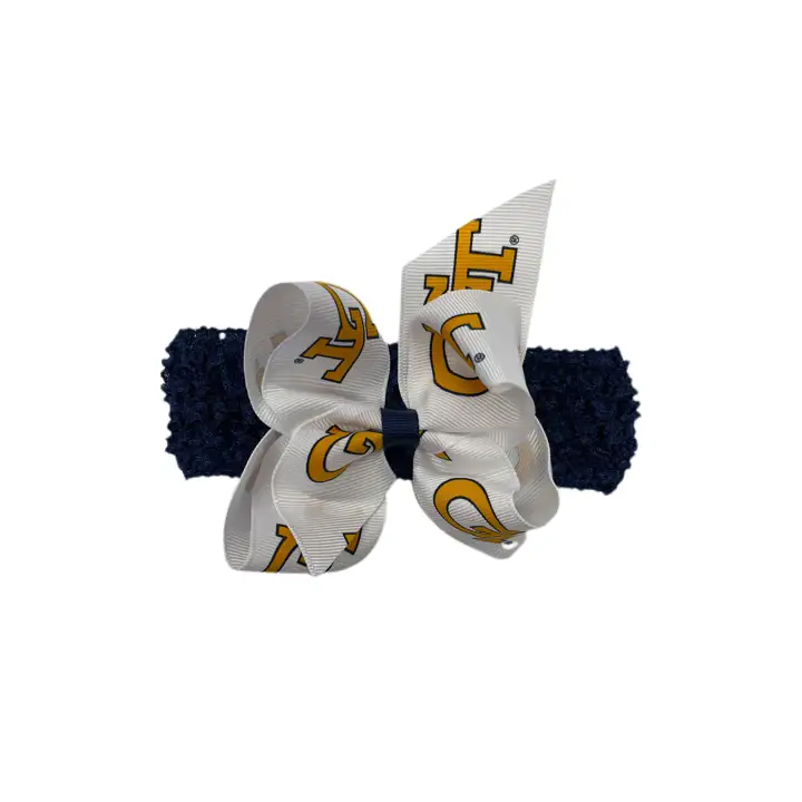 Bandeau au crochet Georgia Tech Yellow Jackets avec logo