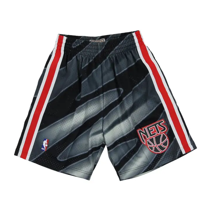 Shorts New Jersey Nets NBA Reload Collection Swingman noir