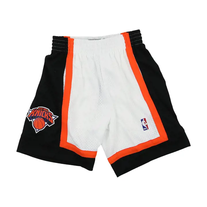 New York Knicks NBA Reload Collection Short Swingman blanc