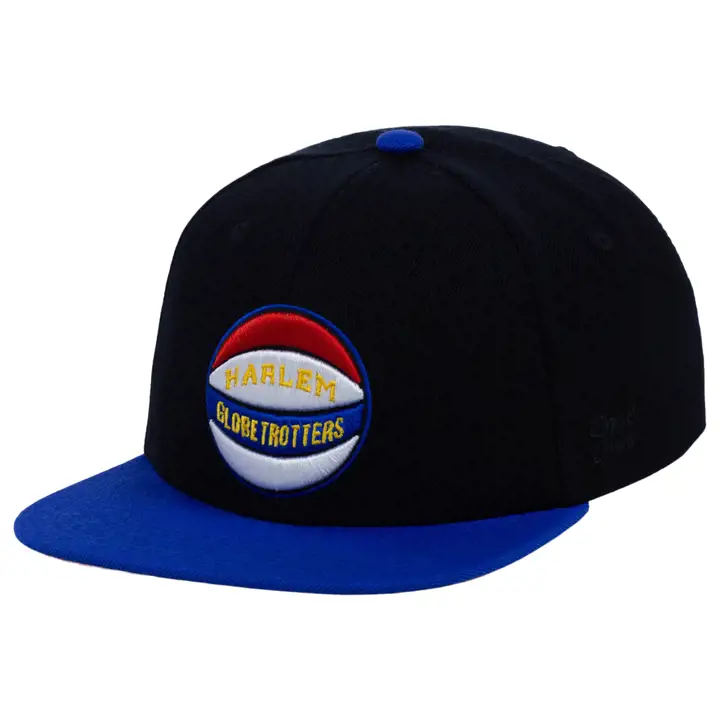 Casquette HRLM Harlem Globetrotters City Arch YTH Snapback noir/bleu/ro