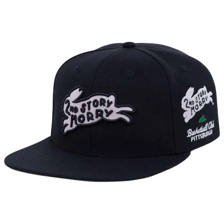 Second Story Morrys Black Fives City Arch Snapback noir/noir/o
