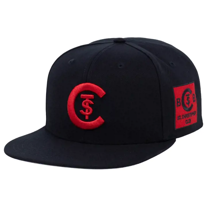 Casquette St. Christopher Club Black Fives City Arch Snapback noir/noir/