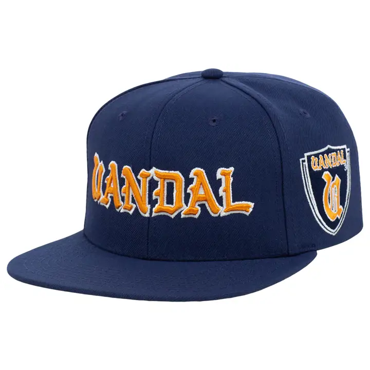 Vandal Athletic Club Black Fives City Arch Casquette snapback bleu marine/bleu marine
