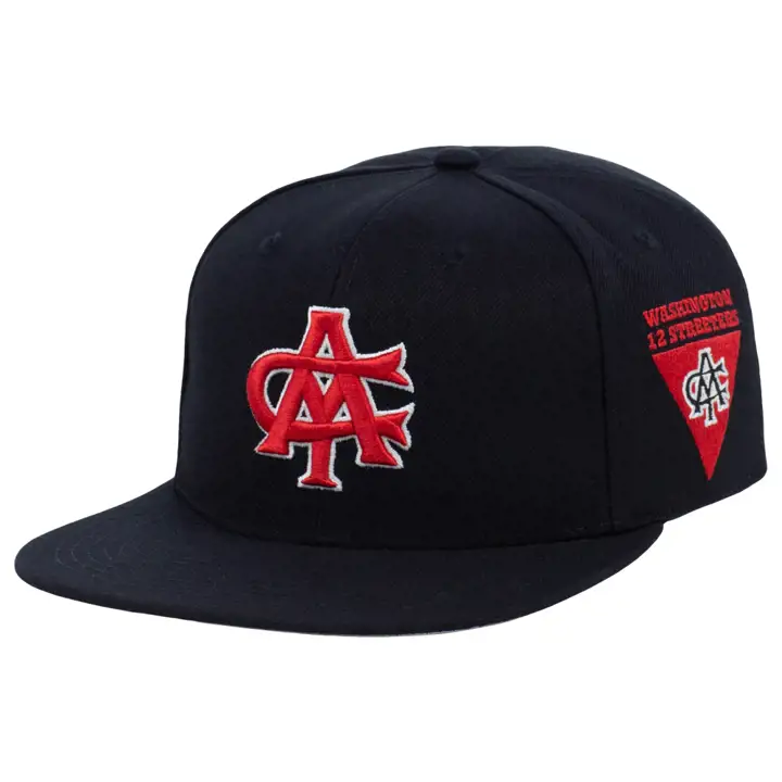 Washington 12 Streeters Black Fives City Arch Snapback blk/b