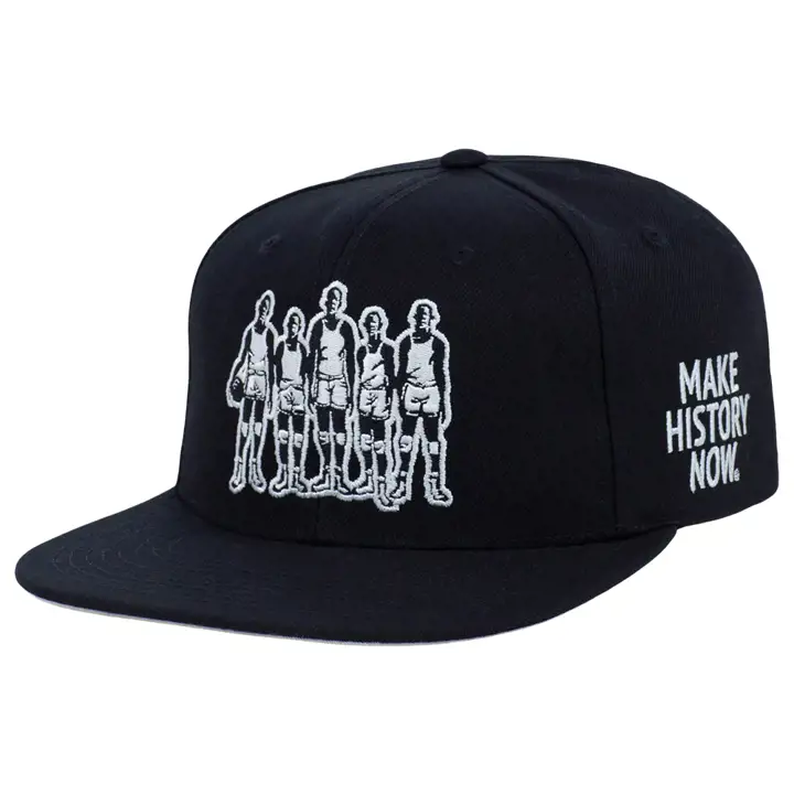 Black Fives Black Fives City Arch Snapback blk/blk/gry