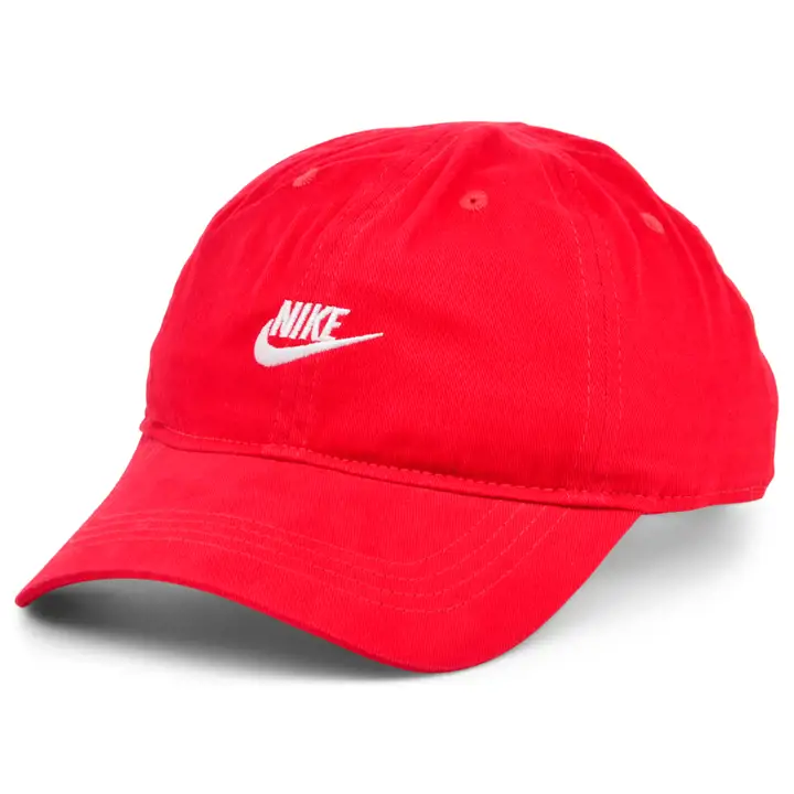 Casquette à visière incurvée Nike Futura rouge/blanc