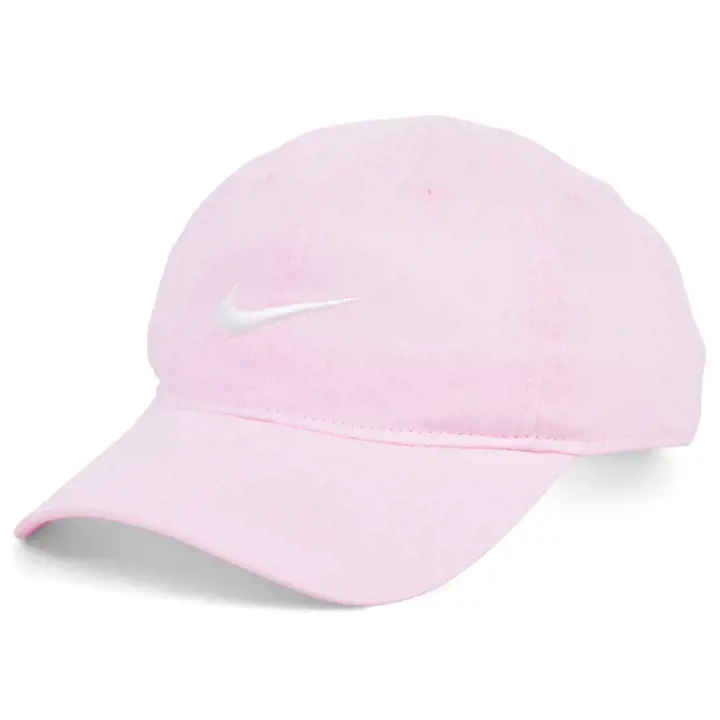 Casquette Nike Swoosh rose/blanc