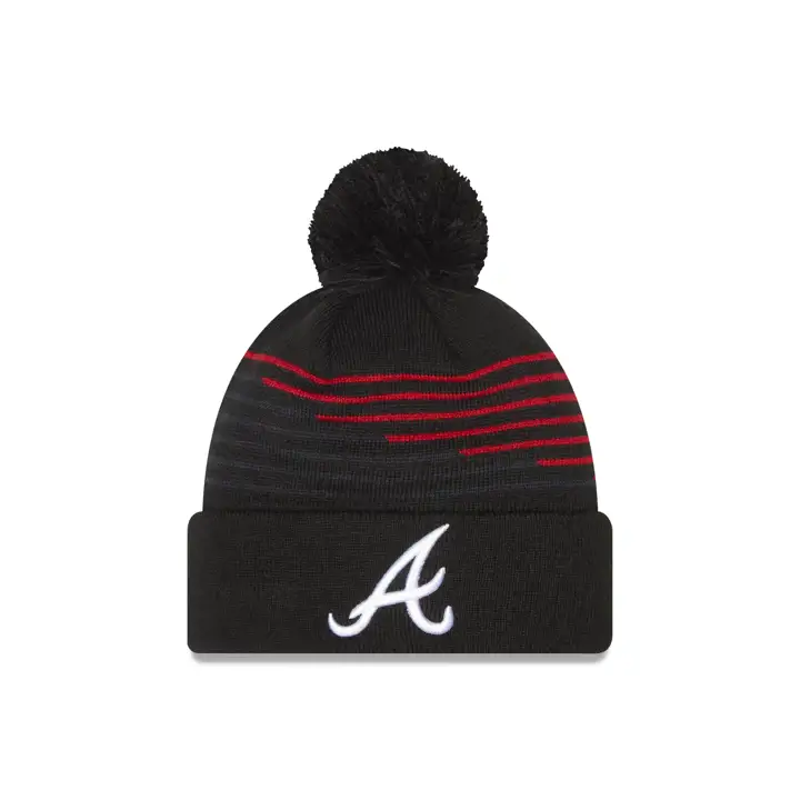 Atlanta Braves MLB Tricot ZigZag noir/marine/rouge