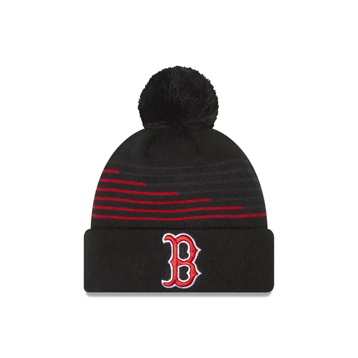 Boston Red Sox MLB ZigZag tricot noir/bleu marine/rouge