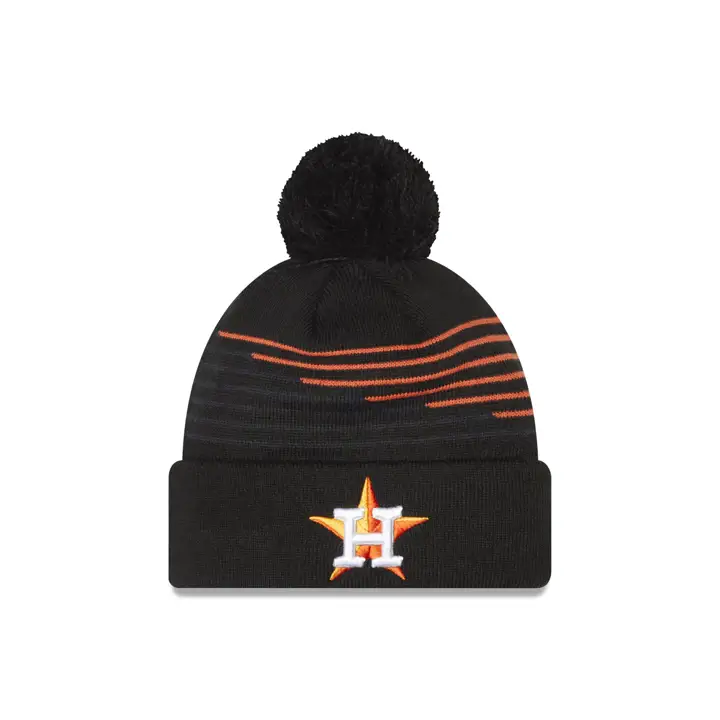 Houston Astros MLB ZigZag Tricot noir/bleu marine/orange