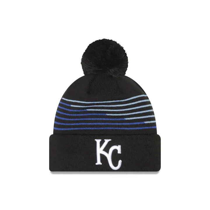 Kansas City Royals MLB ZigZag tricot noir/bleu/bleu ciel