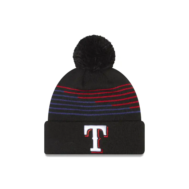 Texas Rangers MLB ZigZag Maille Noir/Bleu/Rouge