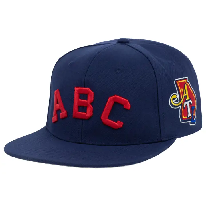 Casquette snapback Atlanta Black Crackers NLB City Arch bleu marine/bleu marine/gris