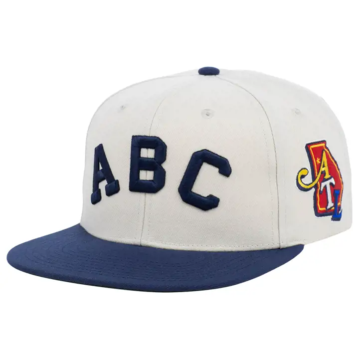 Casquette snapback Atlanta Black Crackers NLB City Arch ivoire/bleu marine/vert
