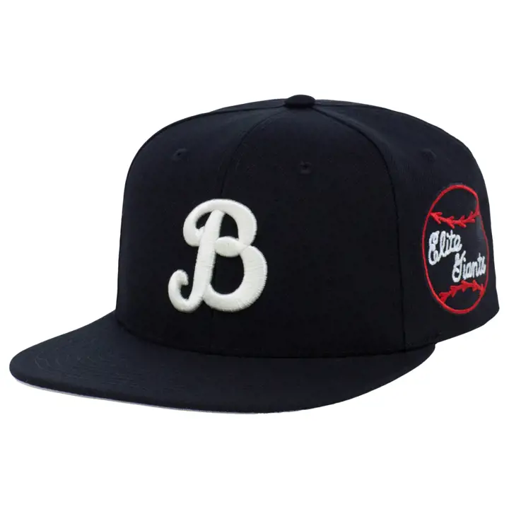 Casquette Baltimore Elite Giants NLB City Arch - noir/noir/gris