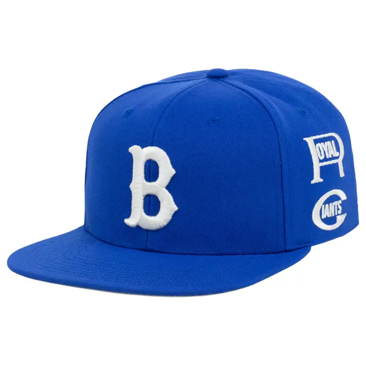 Casquette ajustable Brooklyn Royal Giants NLB City Arch bleu/bleu/gris