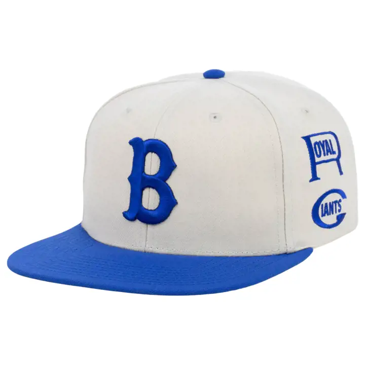 Casquette Snapback Brooklyn Royal Giants NLB City Arch ivoire/bleu/vert