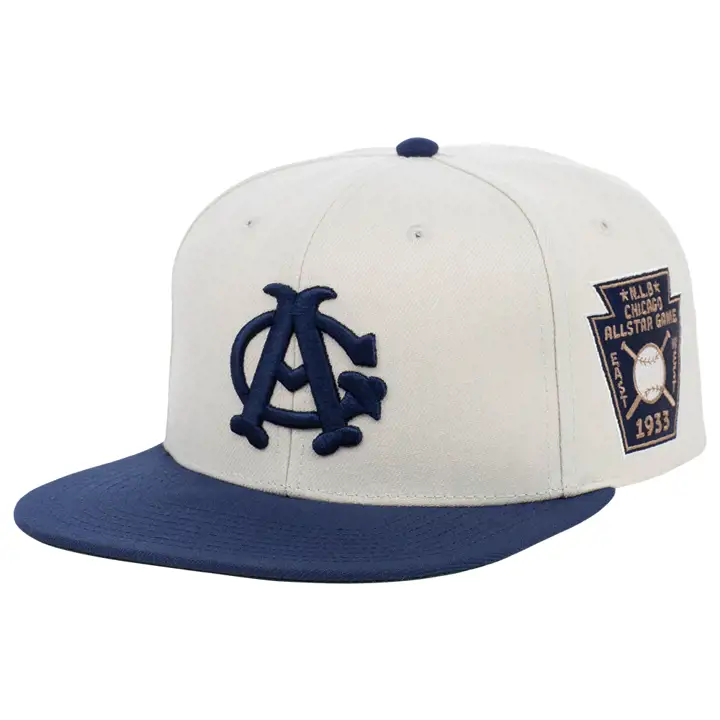Casquette snapback Chicago American Giants NLB City Arch ivoire/marine/vert