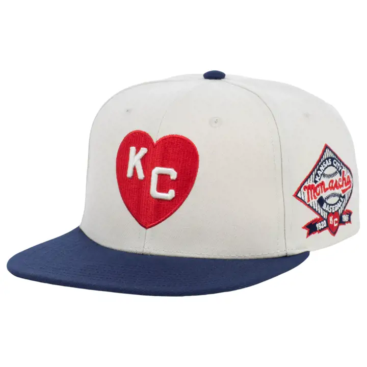 Casquette snapback Kansas City Monarchs NLB City Arch ivoire/marine/verte