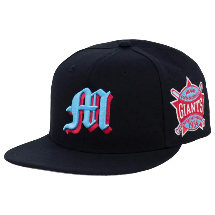 Casquette Snapback Miami Giants NLB City Arch noire/noire/grise