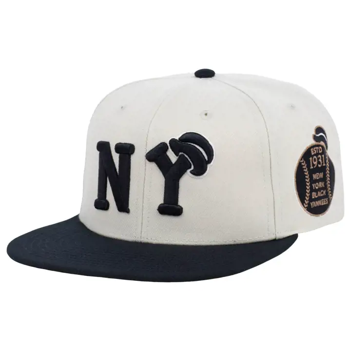 New York Black Yankees NLB City Arch Snapback ivo/noir/vert