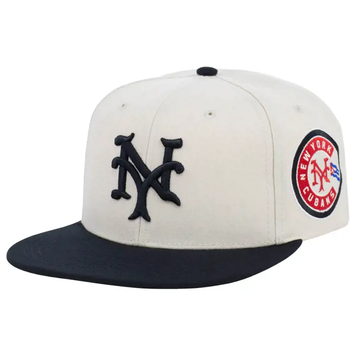 New York Cubans NLB Casquette plate ivo/noi/ver
