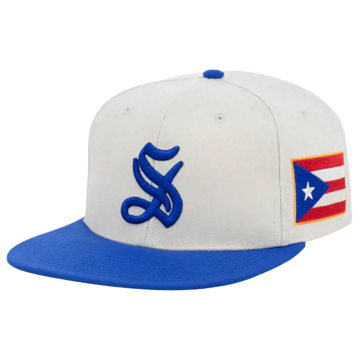 Santurce NLB City Arch Snapback ivoire/bleu/vert