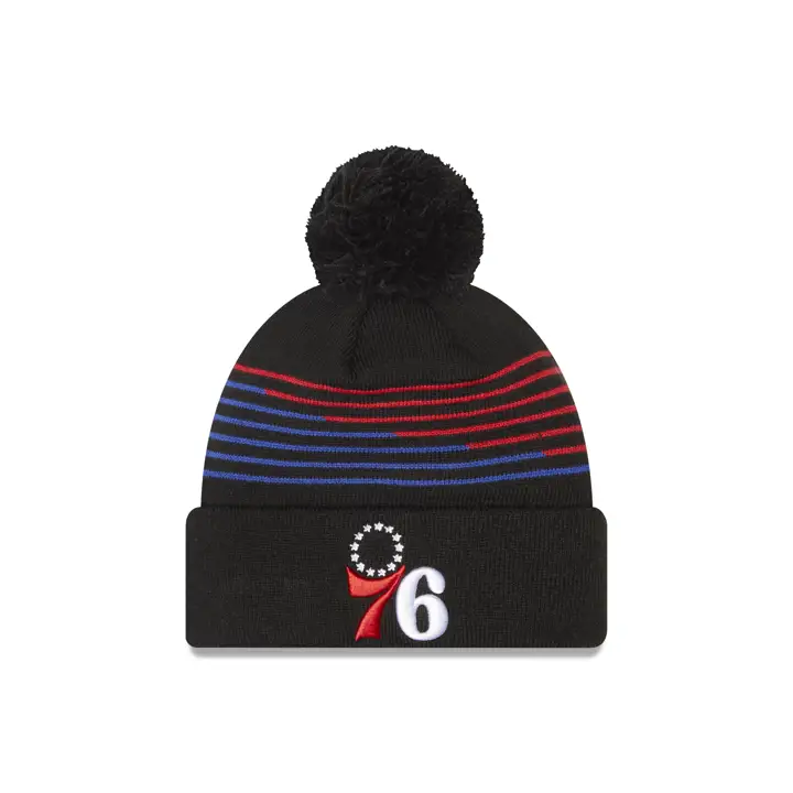 Philadelphia 76ers NBA Tricot ZigZag noir/Bleu/Rouge