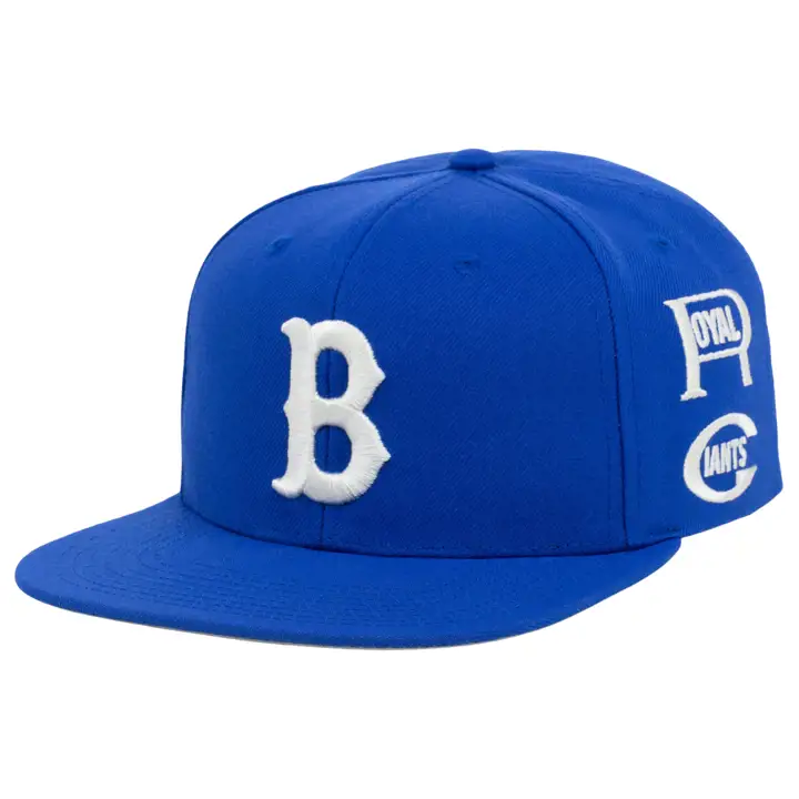 Casquette Brooklyn Royal Giants NLB City Arch ENFANT snapback bleu/bleu/g