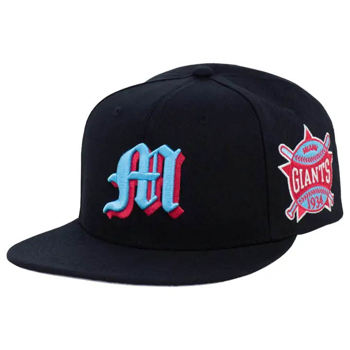 Casquette Miami Giants NLB City Arch ENFANT snapback noir/noir/gris