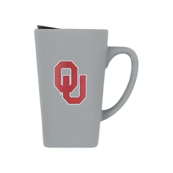 Mug de voyage en céramique 47 cl Oklahoma Sooners gris