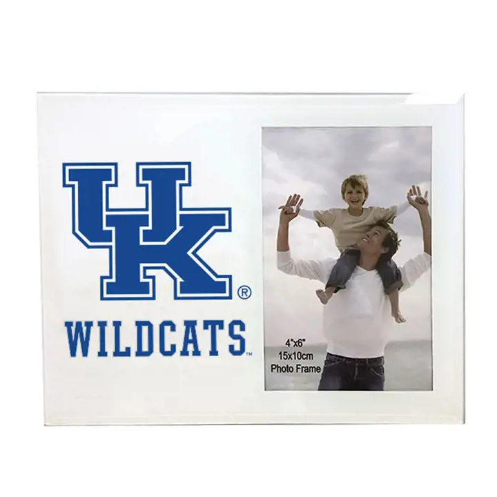 Cadre photo Kentucky Wildcats 4x6 blanc