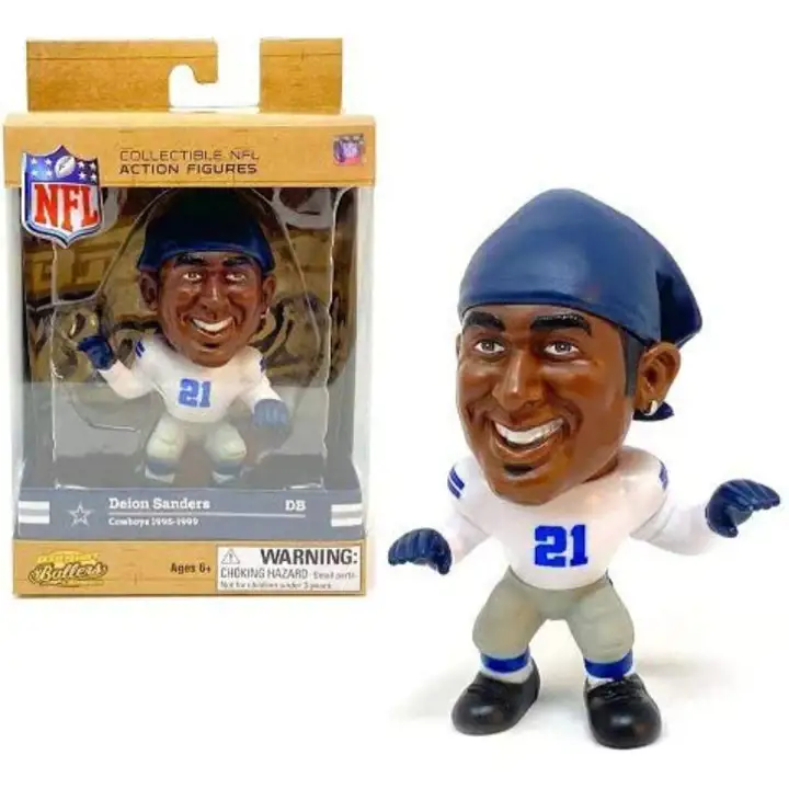 COWBOYS NFL Légendes Gros Coup Baller Deion Sanders AST