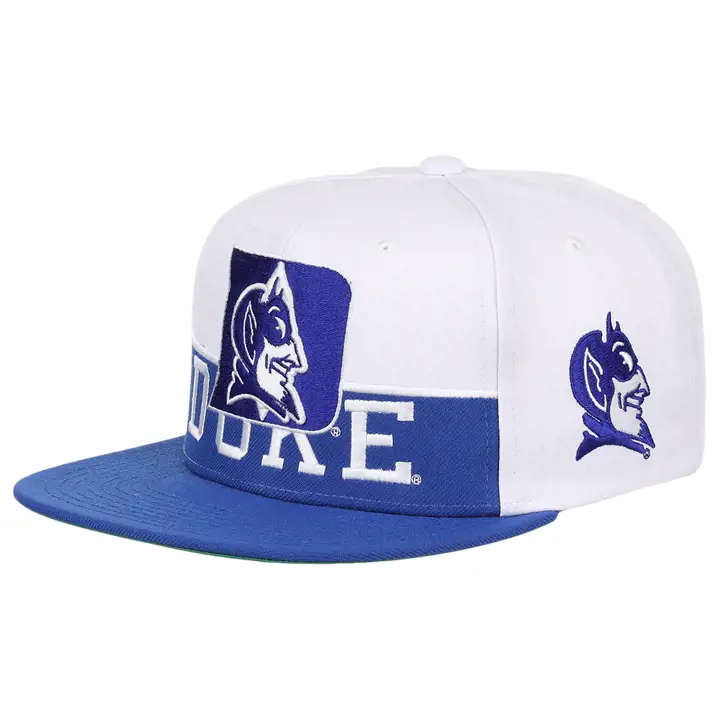 Casquette Snapback Duke Blue Devils NCAA mi-bleue/mi-blanche rbl/wht