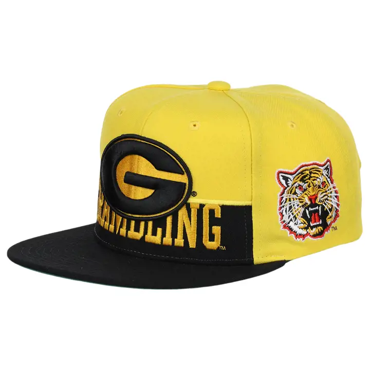 Casquette snapback Grambling Tigers NCAA bicolore jaune/noir