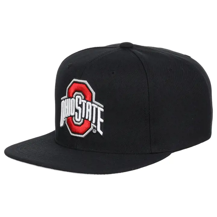 Casquette réglable Ohio State Buckeyes NCAA Core Side Snapback noire