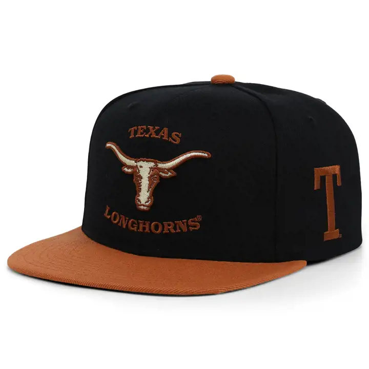 Casquette snapback noire Texas Longhorns NCAA Team Origins