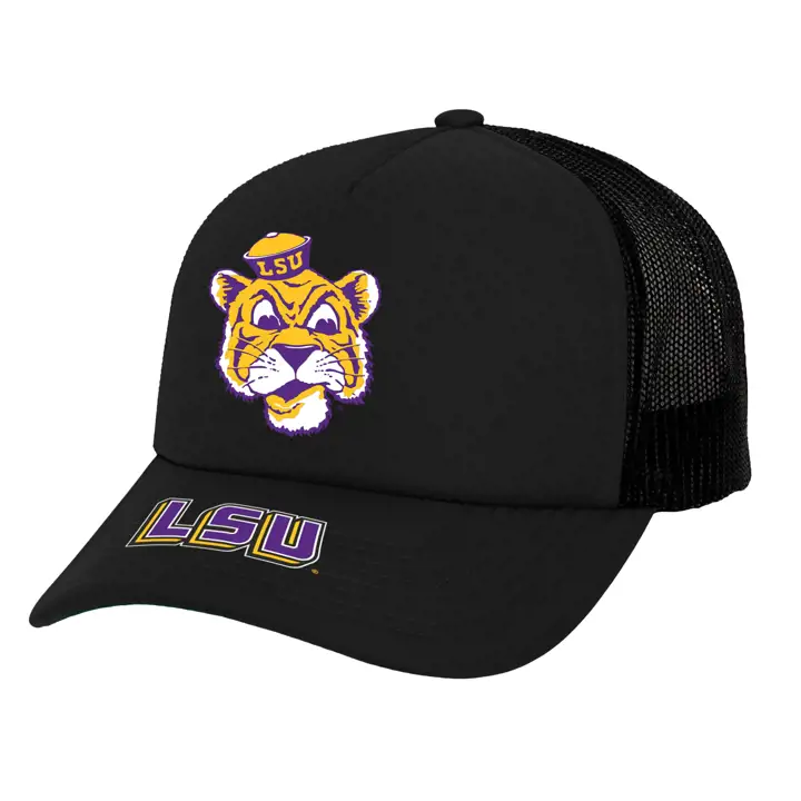Casquette trucker L.S.U. NCAA Team Origins noire