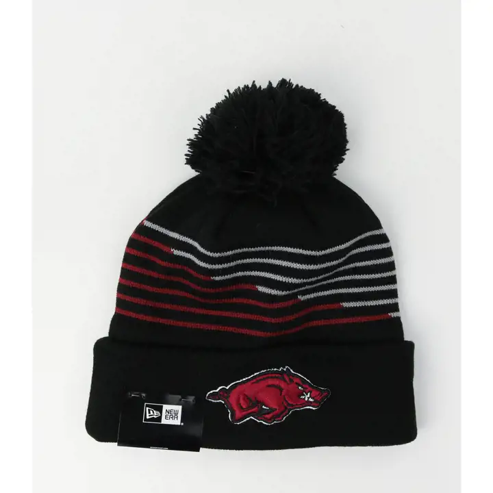 Arkansas Razorbacks NCAA 22 NE Zigzag MB Knit blk