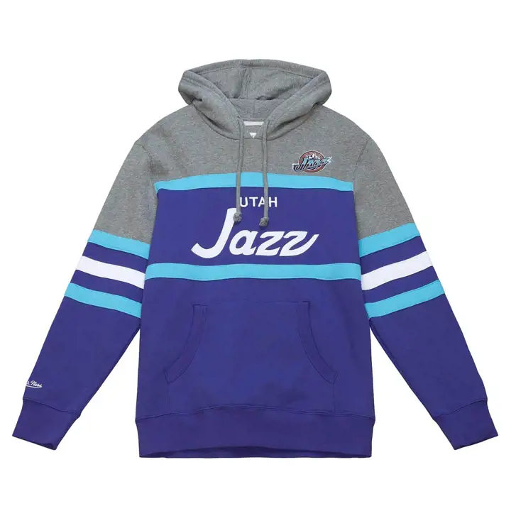 UTAH JAZZ NBA HOODY ENTRAÎNEUR pur