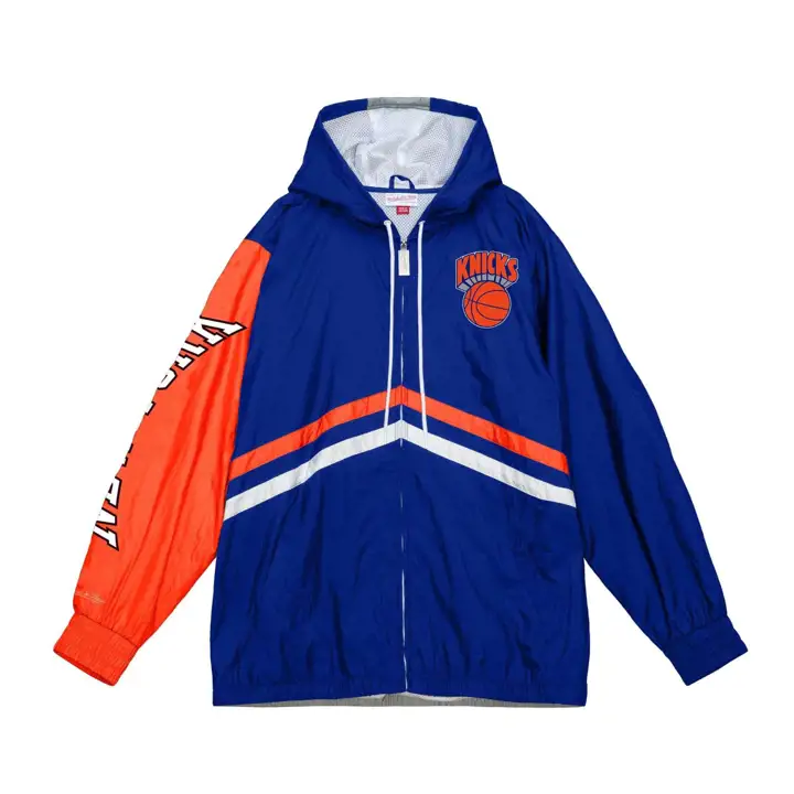 COUPE-VENT ENTIÈREMENT ZIPPÉ INDÉNIABLE NBA NEW YORK KNICKS rbl