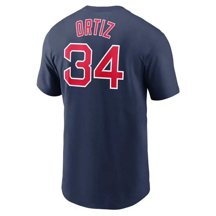 RED SOX MLB Nike T-shirt N&N joueur David Ortiz marine