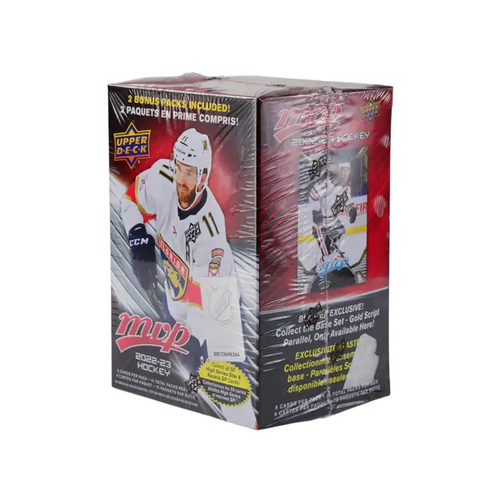 Boîte de collection NHL 2022-23 Upper Deck MVP Blaster