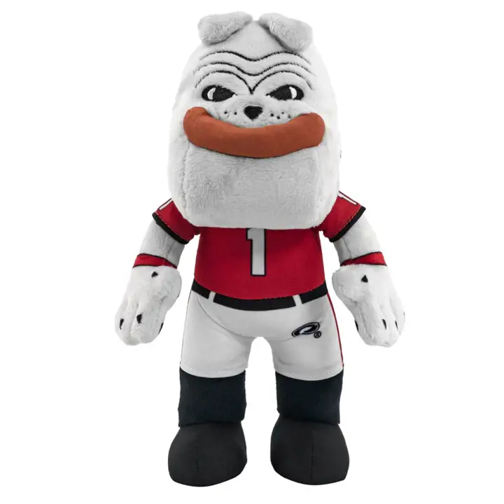 "Peluche Mascotte Les Georgia Bulldogs 10 po AST"