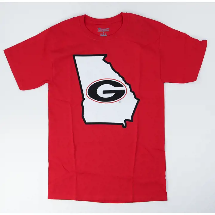 T-shirt rouge Georgia Bulldogs 2F NCAA State