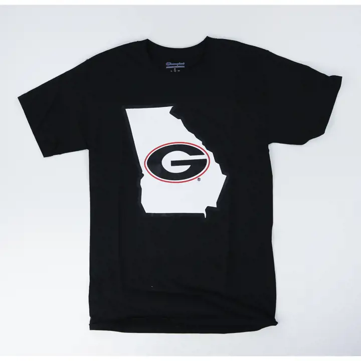 T-shirt NCAA Georgia Bulldogs 2F État noir